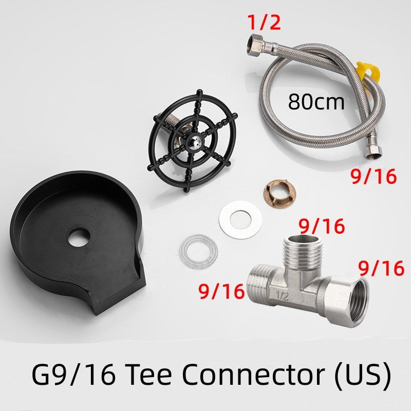 Glass Rinser for Sink – High-Pressure Cup Washer Tool