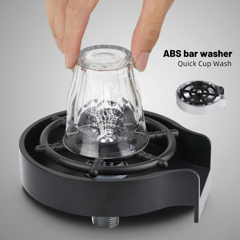 Glass Rinser for Sink – High-Pressure Cup Washer Tool