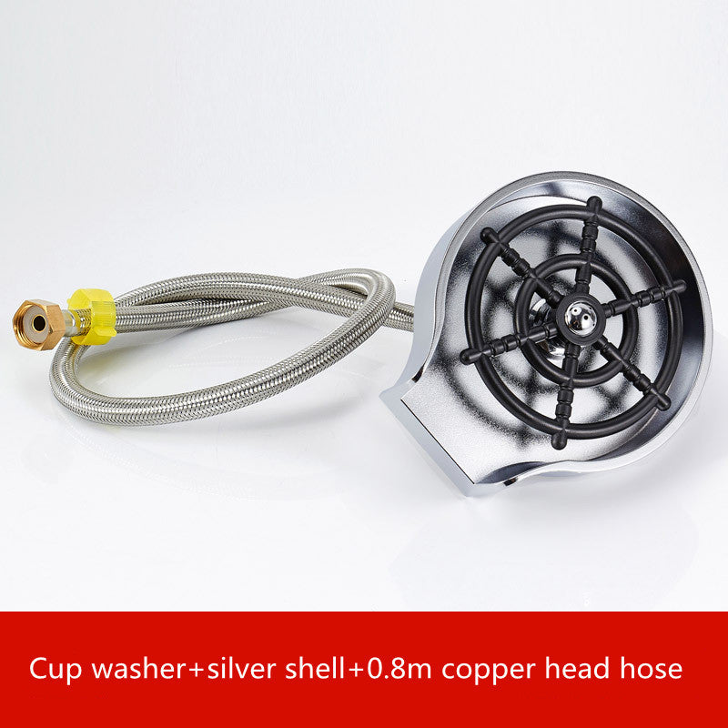 Glass Rinser for Sink – High-Pressure Cup Washer Tool