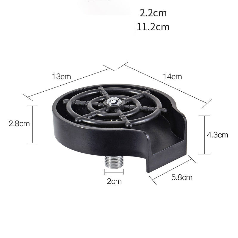 Glass Rinser for Sink – High-Pressure Cup Washer Tool