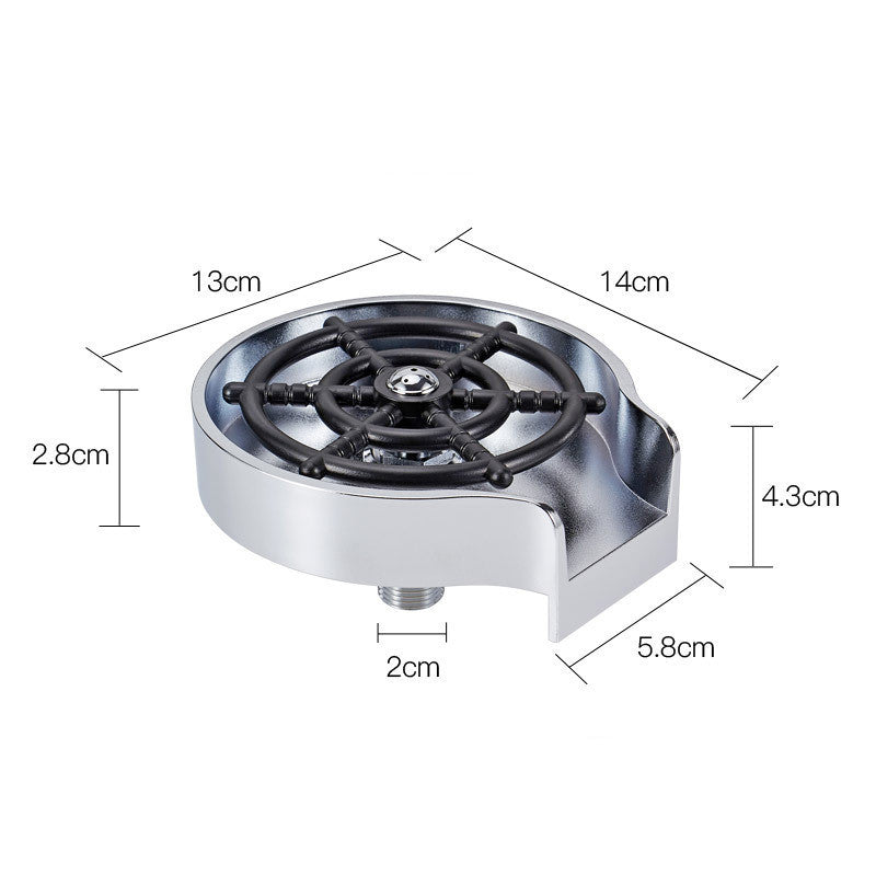 Glass Rinser for Sink – High-Pressure Cup Washer Tool